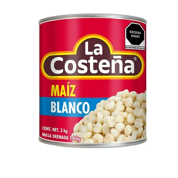 La Costeña Maíz Blanco 3 kg